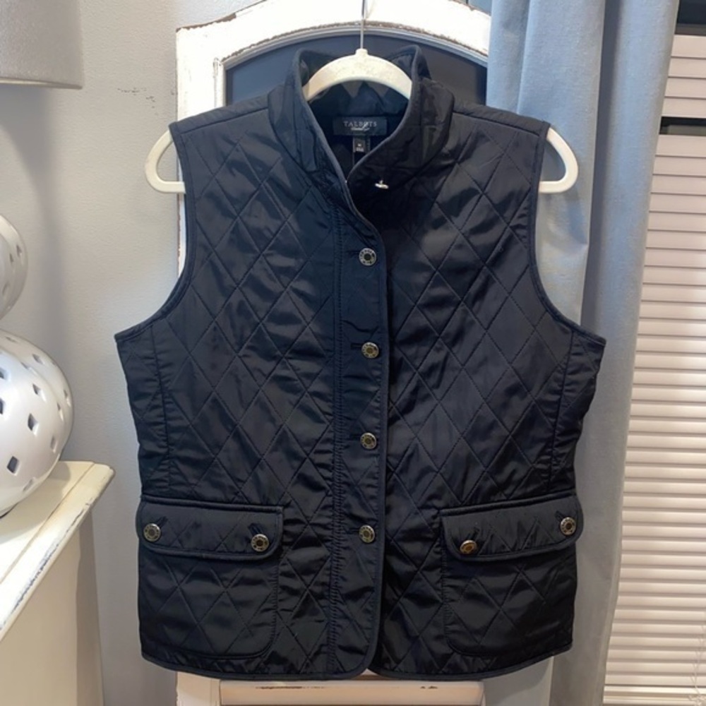Talbots Button Vest